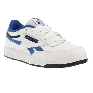 Reebok Childrens/Kids Club C Revenge Leather Sneakers / White/Blue/Black